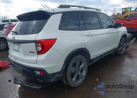 2019 Honda Passport Touring z USA, uszkodzony, nr VIN 5FNYF7H98KB001396